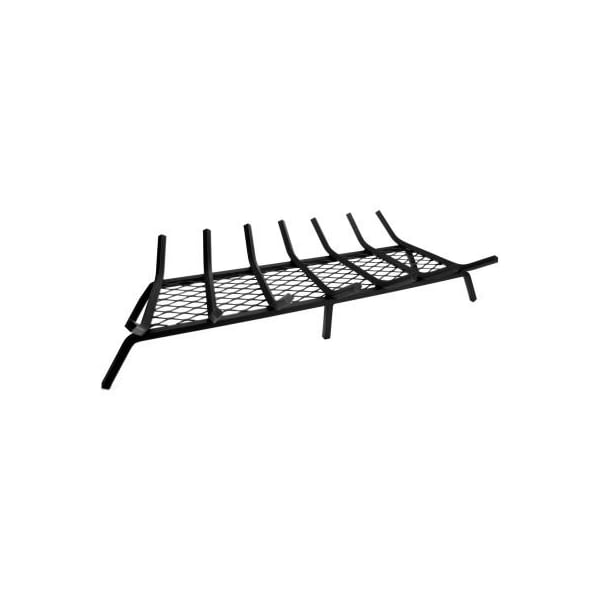 Dyna-Glo Pleasant Hearth Fireplace Grate, 33W, 1/2 Steel, 7 Bars, Ember Retainer BG5-337EM - main